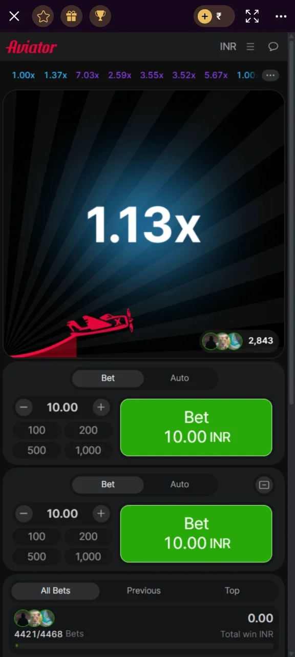 The Aviator game has a user-friendly interface and simple game mechanics that you can try out at Batery.