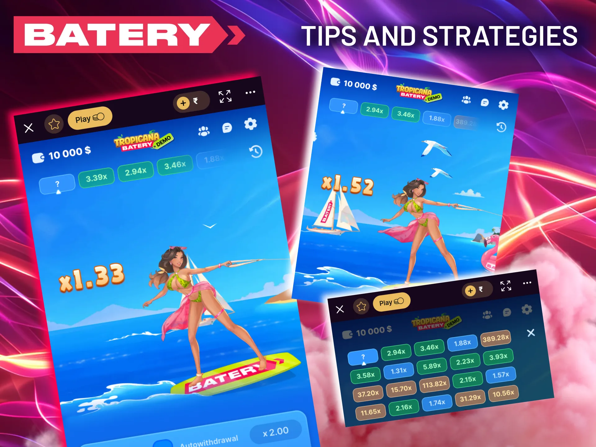 Batery advice track average rounds for better exit planning.